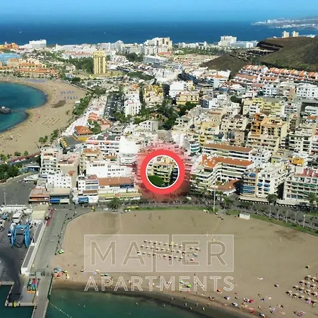 Cozy Main Square And Beachfront 3-Brs Apartment Los Cristianos (Tenerife)