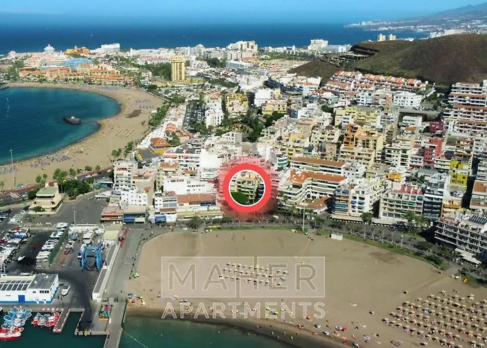 Cozy Main Square&beachfront 3-bedrooms Los Cristianos (Tenerife)